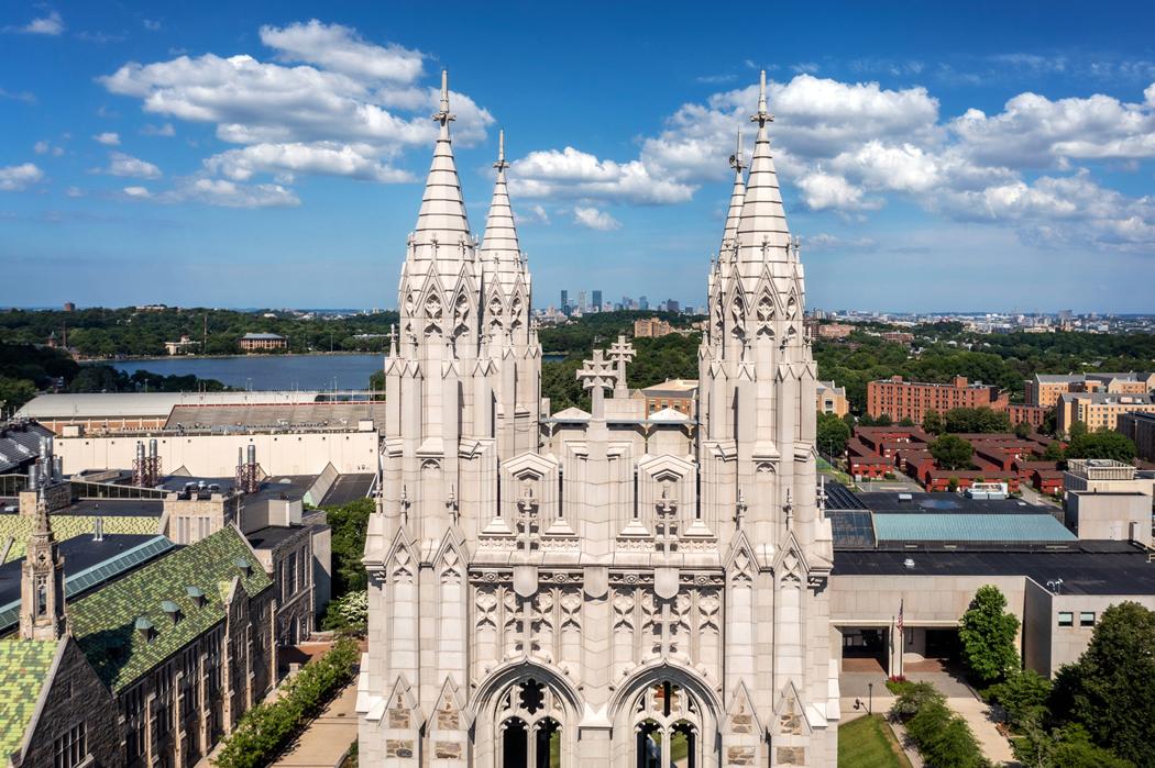 Gasson tower aerial image